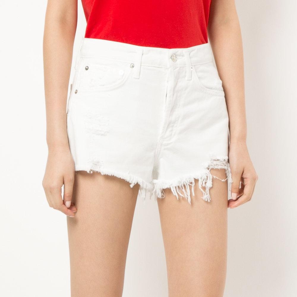 Agolde High Rise Parker Vintage Cutoff Jean Shorts